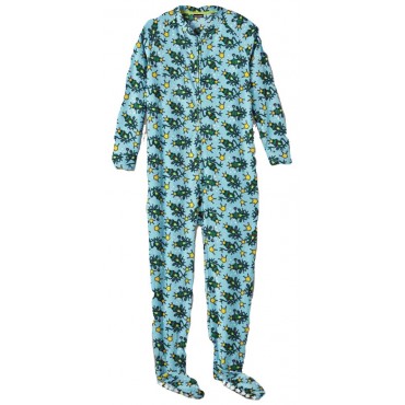 Fleece Footed Pyjamas Onesie - Frog Princess