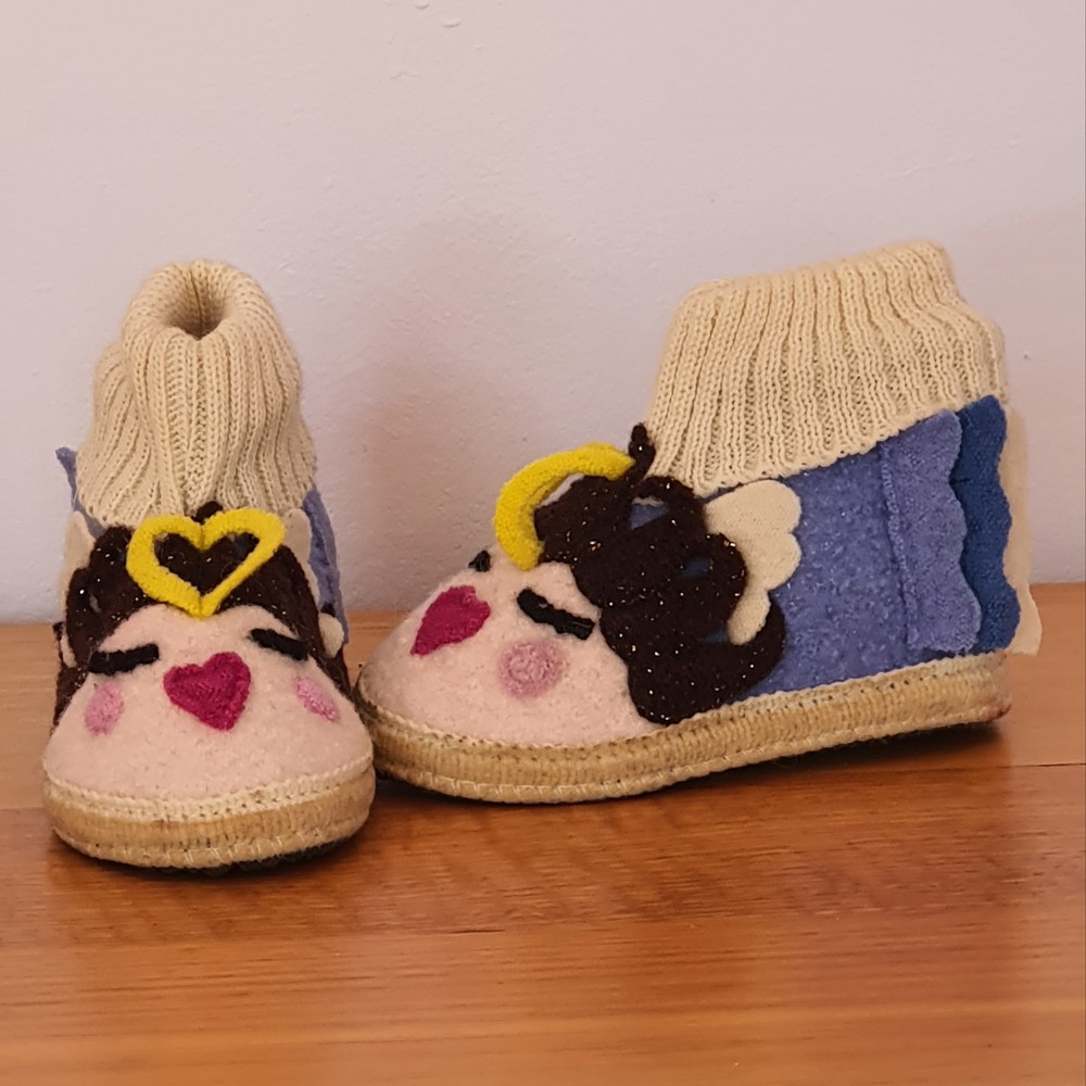 haflinger kids slippers