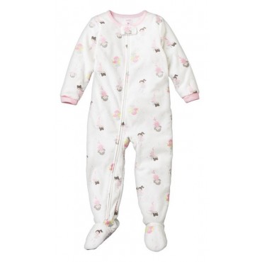 Carters - Girls Fairy Microfleece Onesie Pyjamas