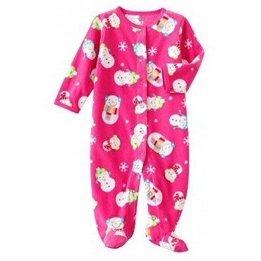 Carter's - Snowman Microfleece Sleep & Play - Baby 